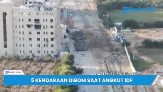 Heavy fighting in Gaza, convoy of 5 tanks and 5 vehicles carrying IDF personnel bombed by Hamas