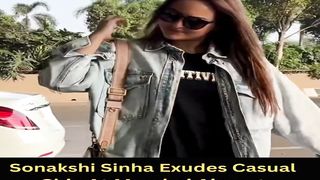Sonakshi Sinha Exudes Casual Chic At Mumbai Airport #sonakshisinha #short #shorts #trending #viral #bollywood #viralshorts