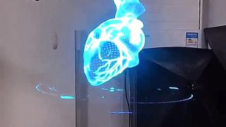 3D holographic 3D heart