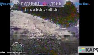 Russian kamikaze drone Destroyed All enemy positions.