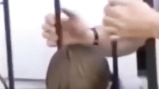 “Head Stuck, Clever Child Successfully Passes Through Fence”