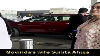 Govinda's wife Sunita Ahuja and their daughter Tina #sunitaahuja #shorts #short #trending #viral #bollywood #shortvideo
