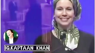 I accepted  after being inspired by Imran Khan and not by any imam.