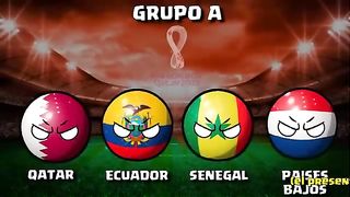HISTORIA DEL MUNDIAL DE QATAR 2022 COUNTRYBALL