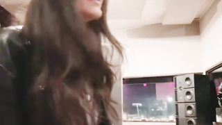 Angelina Jordan singing a song for fans ????????????