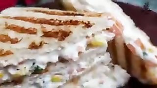 Healthy Mix Veg Grilled Sandwich Cafe Style Grilled Sandwich Cocktail Recipe ♥️♥️♥️