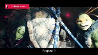 Le tartarughe imparano a volare -Tartarughe Ninja - Fuori dall'ombra - Clip in Italiano.