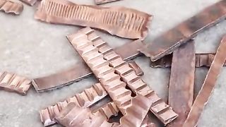 Making N8 Ball out of Nails - Sand Casting. 2