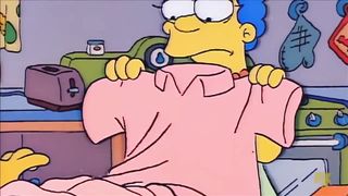 Homer Accidentally Wears A Pink Shirt To Work