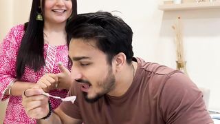 When your wife is Kaamchor???? #shorts #comedy #funny #couplecomedy #jahaann.