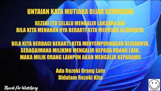 DF UNTAIAN KATA MUTIARA BIJAK BERMAKNA 8.1 #SHORT