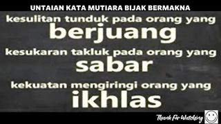 DF UNTAIAN KATA MUTIARA BIJAK BERMAKNA 7 #SHORT