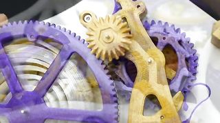 Aria machine3Dprinted triple axis tourbi A foldable . Mini studio plantray gear without grears
