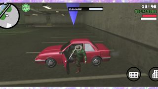 ایئرپورٹ کار پارک سے کار اٹھاPick up the car Frome airport car park gta san andreas game #47mission