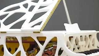 3Dprinted triple axis tourbi A foldable . Mini studio plantray gear without grears 4