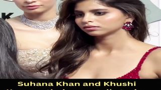 Suhana Khan and Khushi Kapoor, their eyes tell stories of ambition and grace #suhanakhan #short #youtubeshort #shorts #trending #viral #shortvideo