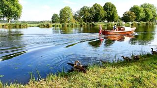 boat on water