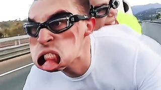 This is soo funny bike rider
