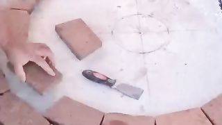 brick floor fancy