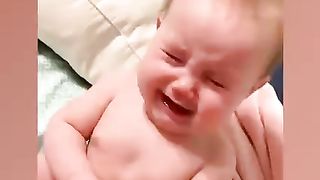 Funny Baby Crying Moment