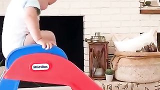 Top Troubled Baby Falling Down Moment
