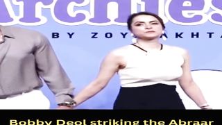 Bobby Deol striking the Abraar Pose! #bobbydeol #short #shorts #trending #viral #bollywood #viralshorts