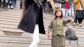 Watch Beautiful girl dance in public 6