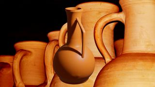 vase in house