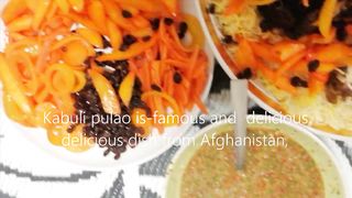 Dinner with kabuli pilau,tagine chicken,spices