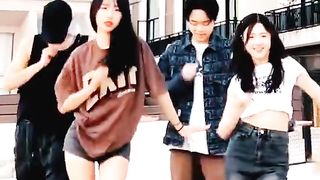 Watch Beautiful girl dance in public 18