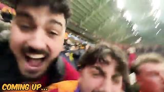_WELCOME TO HELL_ CRAZY ATMOSPHERE at GALATASARAY vs MAN UNITED