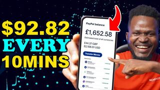 Earn $92.82 every 10 minutes with this easy ai side hustle. Make Money Online 2024
