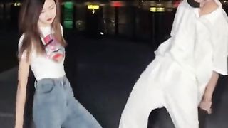 Watch Beautiful girl dance in public 21