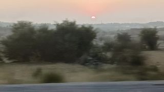 Beautiful Scene of Sunset in Malakand Division