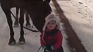 She is so cute & sweet : Just Look her Talking