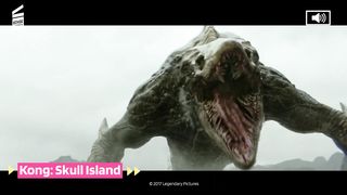 Kong- Skull Island (2017) - Kong vs Skull Devil.