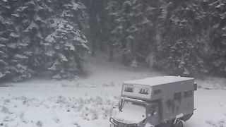 Snow ????️ camping?