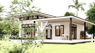 Simple House Design Small Farmhouse Idea _ 10x11 Meters