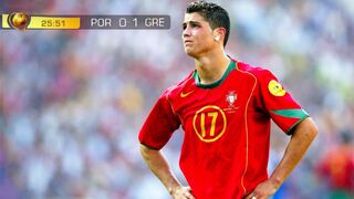 Cristiano Ronaldo vs Greece (Euro 2004 Final) HD