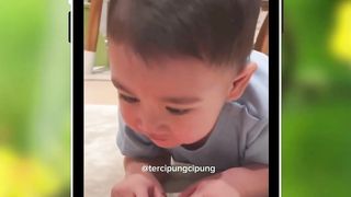 Cipung kaget denger gluduk
