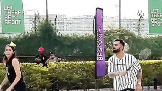 Virushka Playing Badminton Short Video