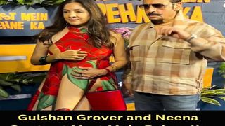 Gulshan Grover and Neena Gupta at Mast Mein Rehne Ka Screening #neenagupta #gulshangrover #short #youtubeshort #shorts #trending #viral #shortvideo