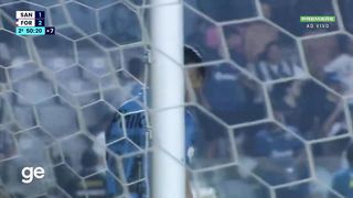 SANTOS É REBAIXADO PELA PRIMEIRA VEZ PARA A SÉRIE B  SANTOS X FORTALEZA  ge.globo