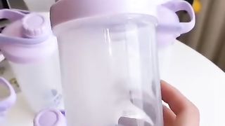 Sports Fitness Protein Shaker Bottle
