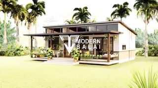 Simple Life in a Farmhouse 3-Bedroom Tiny House Design Idea _ 8.5x10 Meters