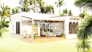 Simple Life in a Farmhouse 3-Bedroom Tiny House Design Idea _ 9x10 Meters.
