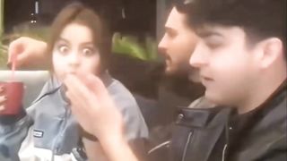 Два брата и сестрёнка братья удивили сестрёнку фантастичиским фокусом