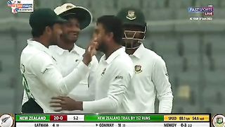 New Zealand in trouble against Bangladesh