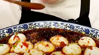 Mukbang telur rebus