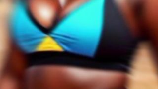 Beautiful Black big booty model